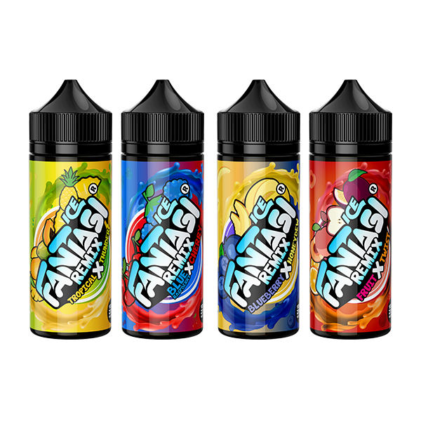 Fantasi Ice Remix 100ml 0mg Shortfill Vape Juice [50VG/50PG]