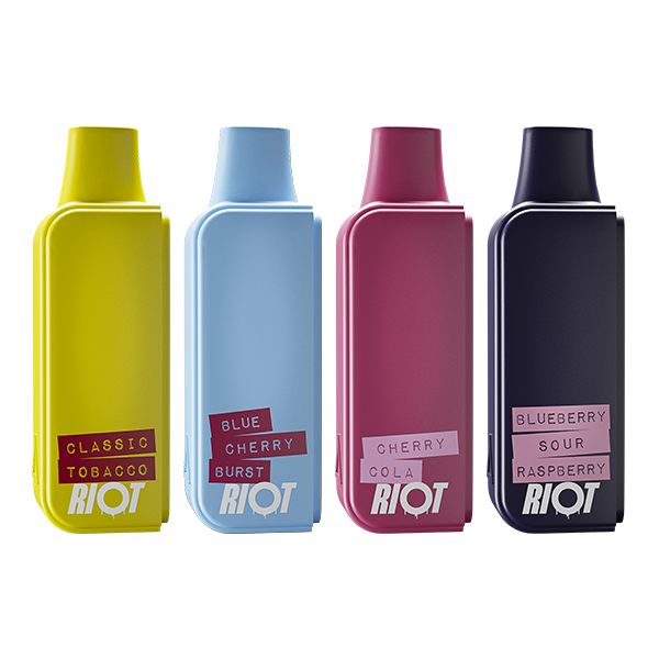 Riot Connex 20mg 600 Puffs Disposable Vape