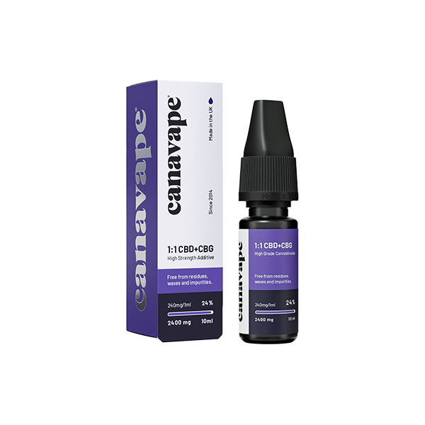 Canavape 2400mg Broad Spectrum CBD & CBG Shot 10ml