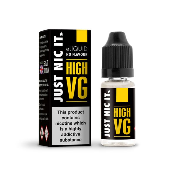 Just Nic It Black Edition 20mg Nic Shot 10ml [80VG/20PG]