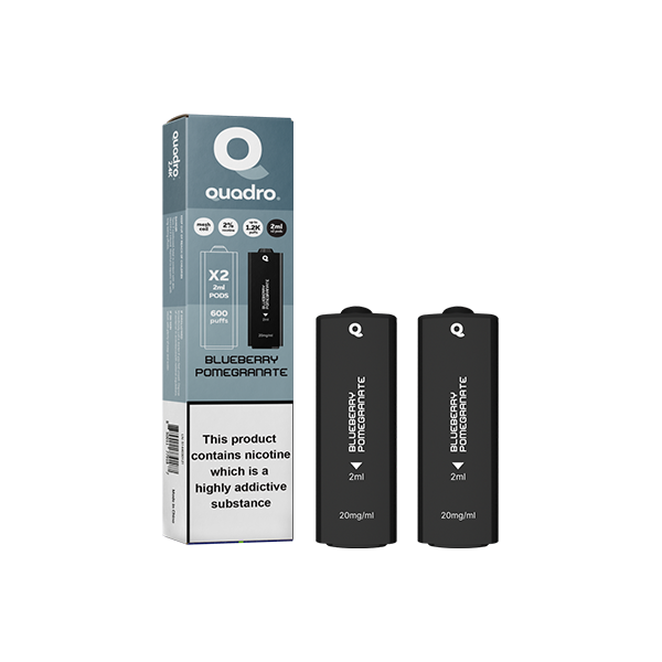 Quadro 20mg 2ml Replacement Vape Pods