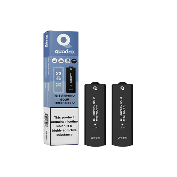 Quadro 20mg 2ml Replacement Vape Pods