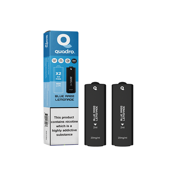 Quadro 20mg 2ml Replacement Vape Pods