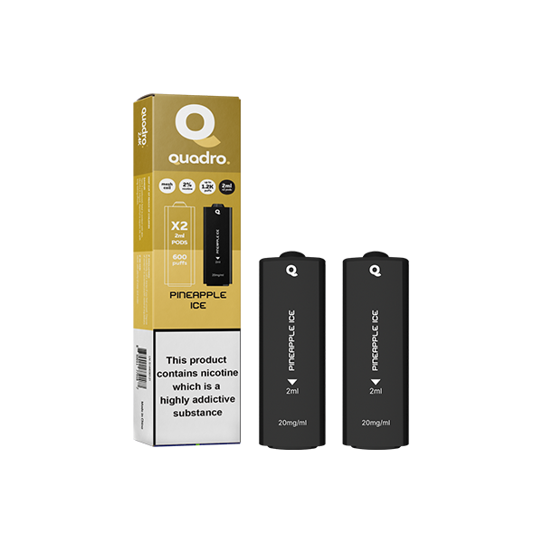 Quadro 20mg 2ml Replacement Vape Pods