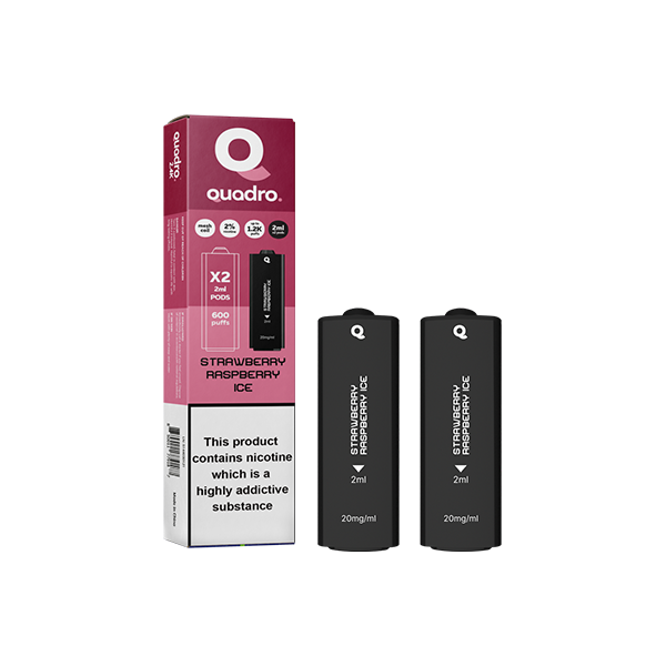 Quadro 20mg 2ml Replacement Vape Pods