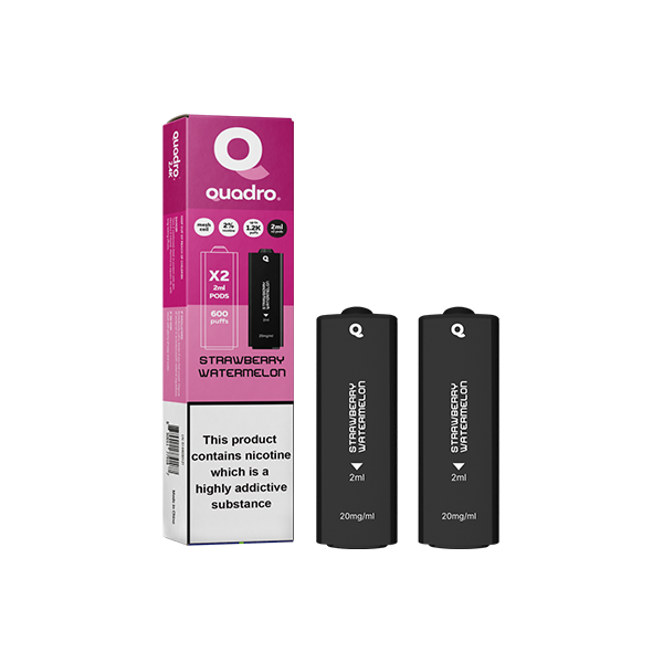 Quadro 20mg 2ml Replacement Vape Pods