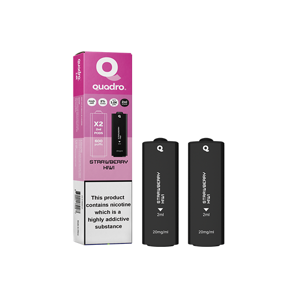 Quadro 20mg 2ml Replacement Vape Pods