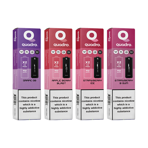 Quadro 20mg 2ml Replacement Vape Pods