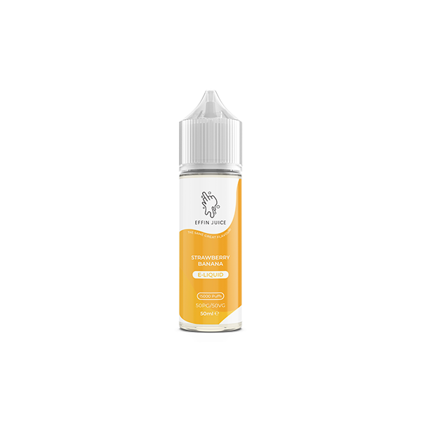 0mg EFFIN Juice 50ml Shortfill 0mg (50VG/50PG)