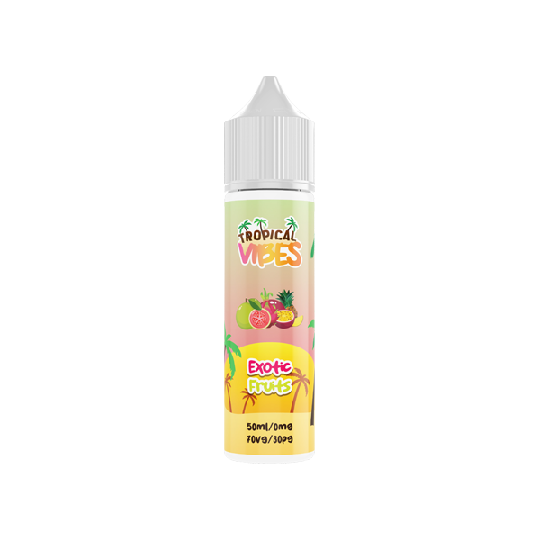 Tropical Vibes 50ml 0mg Shortfill Vape Juice [70VG/30PG]