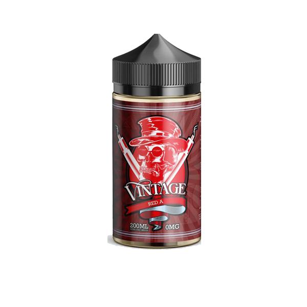 Vintage 200ml Shortfill 0mg (70VG/30PG) - vape store