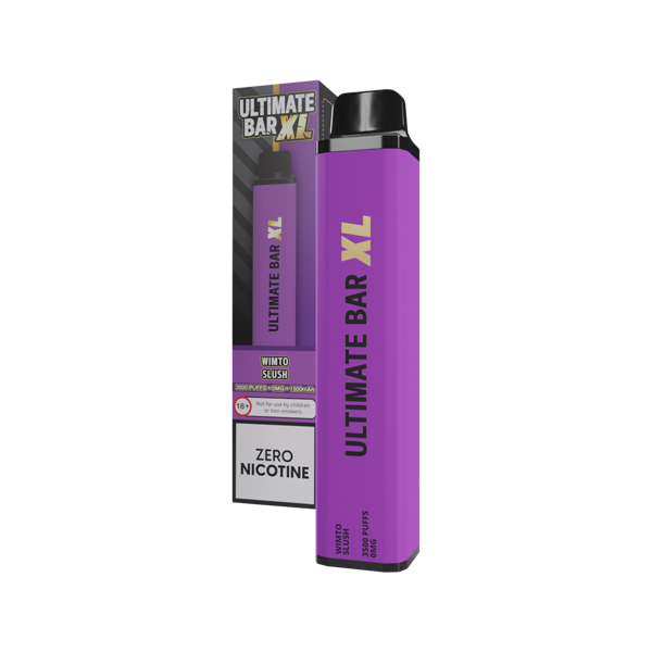 0mg Ultimate Bar XL Disposable Vape Device 3500 Puffs [12 Flavours] - vape store