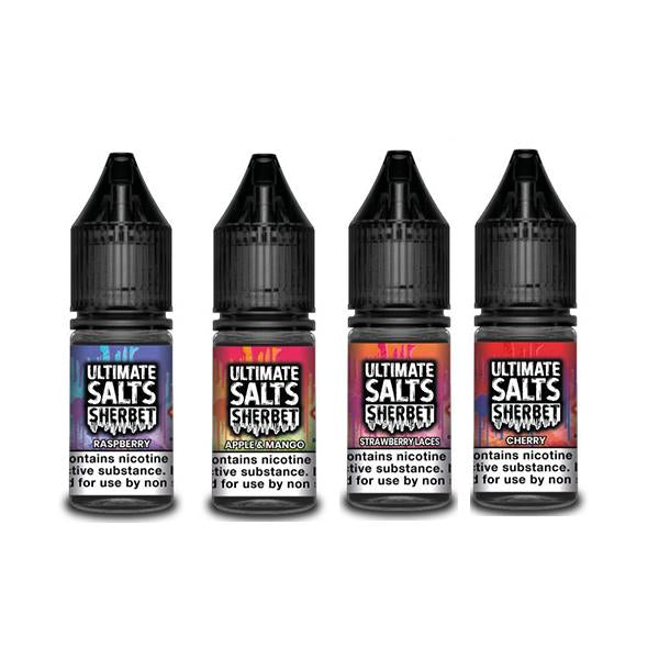 10MG Ultimate Puff Salts Sherbet 10ml Flavoured Nic Salts (50VG/50PG) - vape store