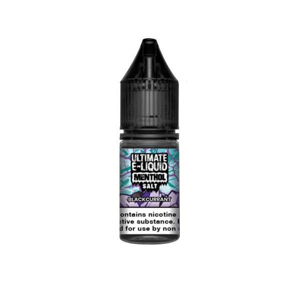 10mg Ultimate E-liquid Menthol Nic Salts 10ml (50VG/50PG) - vape store