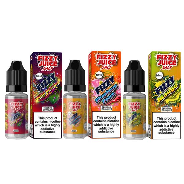 10mg Fizzy Juice 10ml Nic Salts (50VG/50PG) - vape store