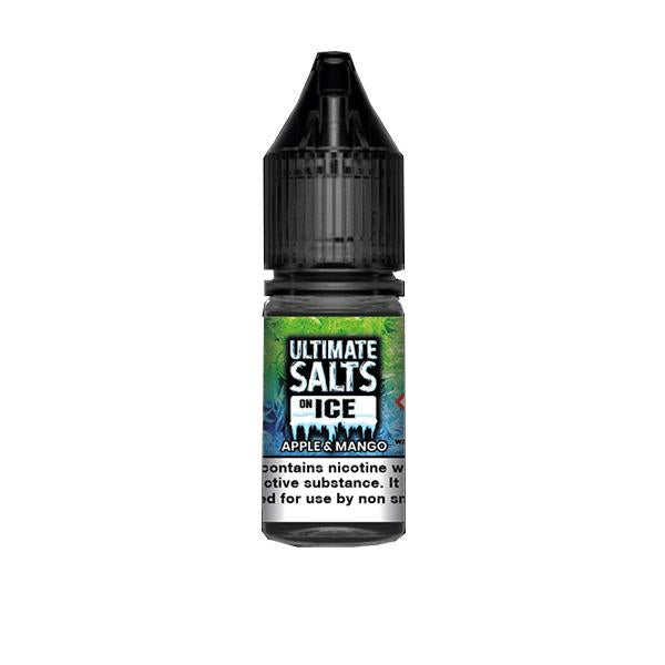 10mg Ultimate Puff Salts On Ice 10ml Flavoured Nic Salts (50VG/50PG) - vape store