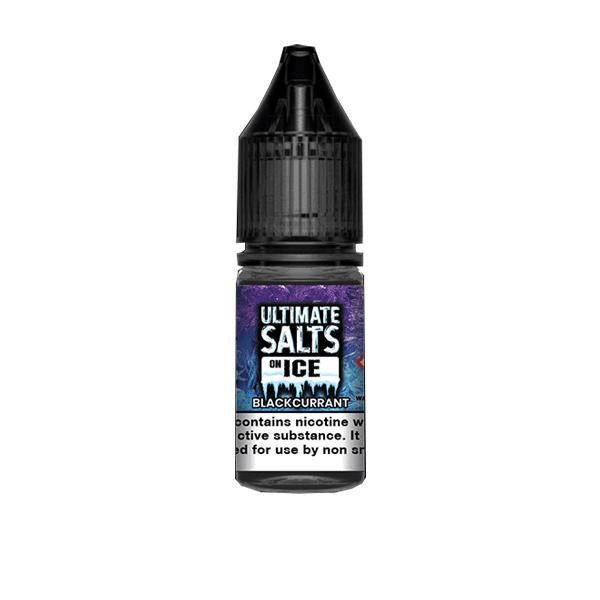 10mg Ultimate Puff Salts On Ice 10ml Flavoured Nic Salts (50VG/50PG) - vape store