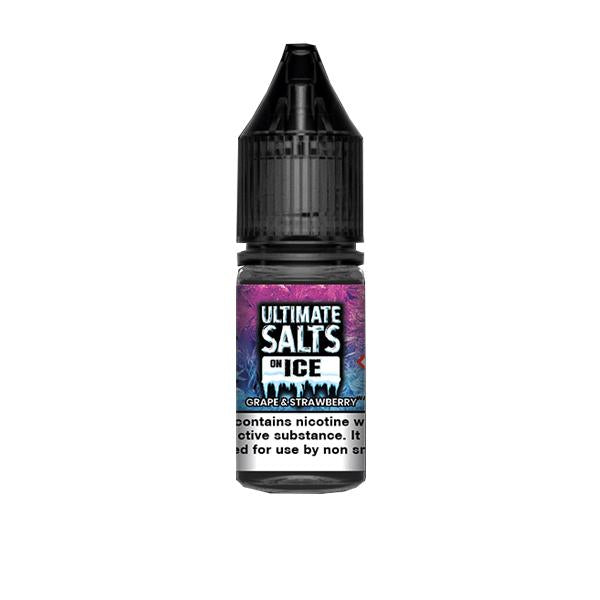 10mg Ultimate Puff Salts On Ice 10ml Flavoured Nic Salts (50VG/50PG) - vape store