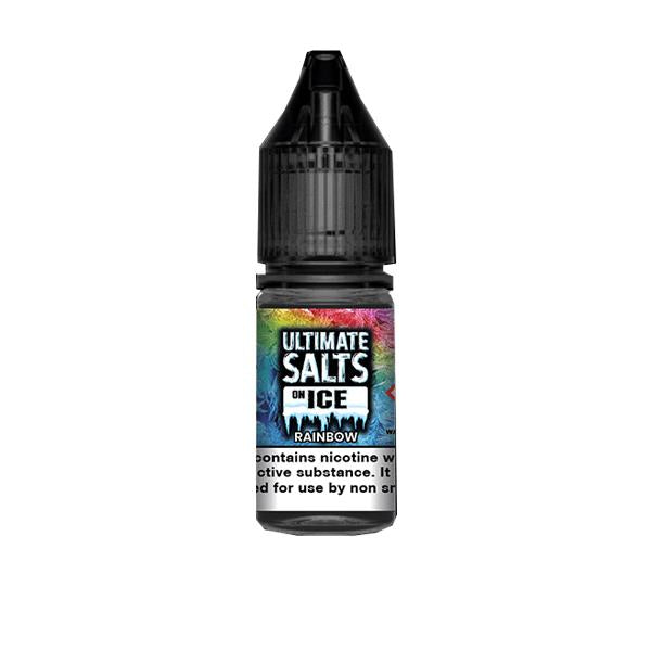 10mg Ultimate Puff Salts On Ice 10ml Flavoured Nic Salts (50VG/50PG) - vape store