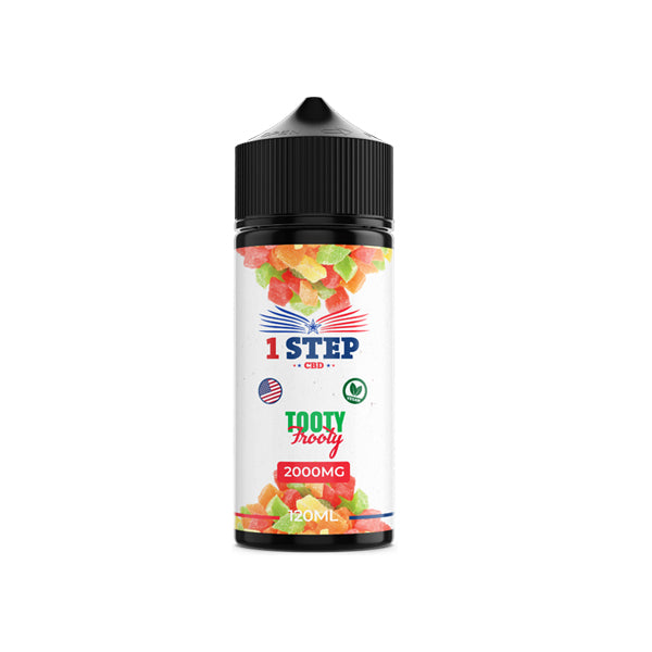 1 Step CBD 1000mg CBD E-liquid 120ml - vape store
