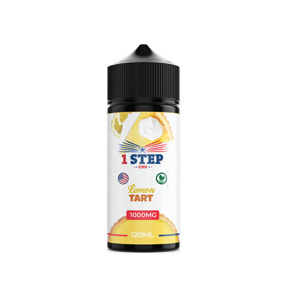 1 Step CBD 1000mg CBD E-liquid 120ml - vape store