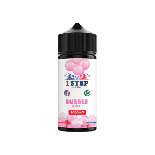 1 Step CBD 2000mg CBD E-liquid 120ml - vape store