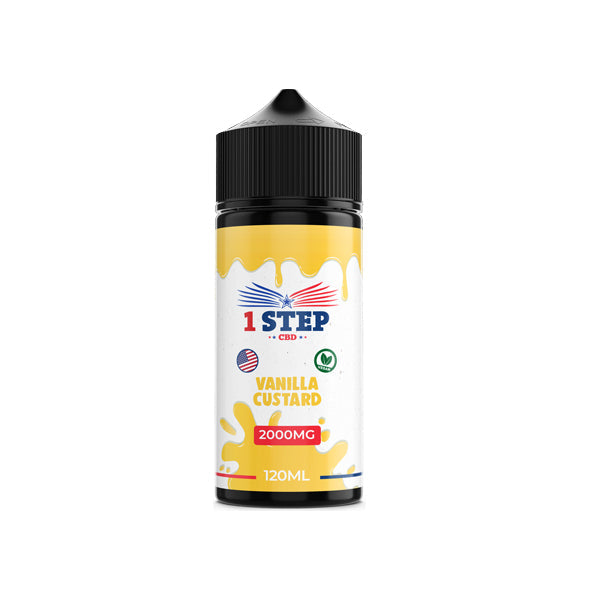 1 Step CBD 2000mg CBD E-liquid 120ml - vape store