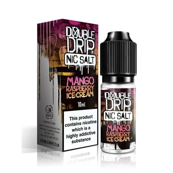 20MG Double Drip 10ML Flavoured Nic Salts E Liquid - vape store