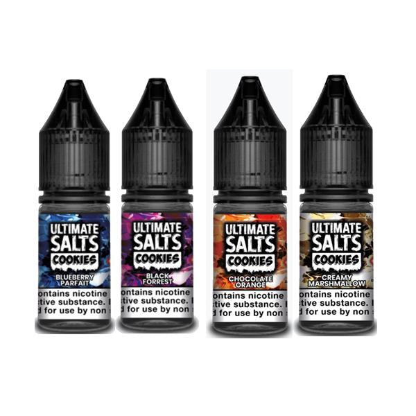 20mg Ultimate Puff Salts Cookies 10ML Flavoured Nic Salts (50VG/50PG) - vape store