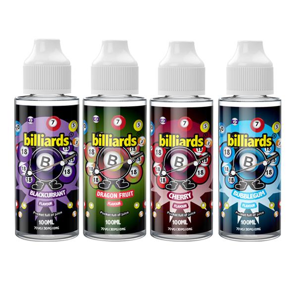 Billiards 0mg 100ml Shortfill (70VG/30PG) - vape store