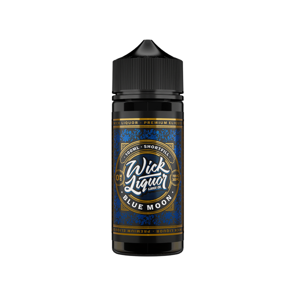 Wick Liquor 100ml 0mg Shortfill Vape Juice [70VG/30PG]