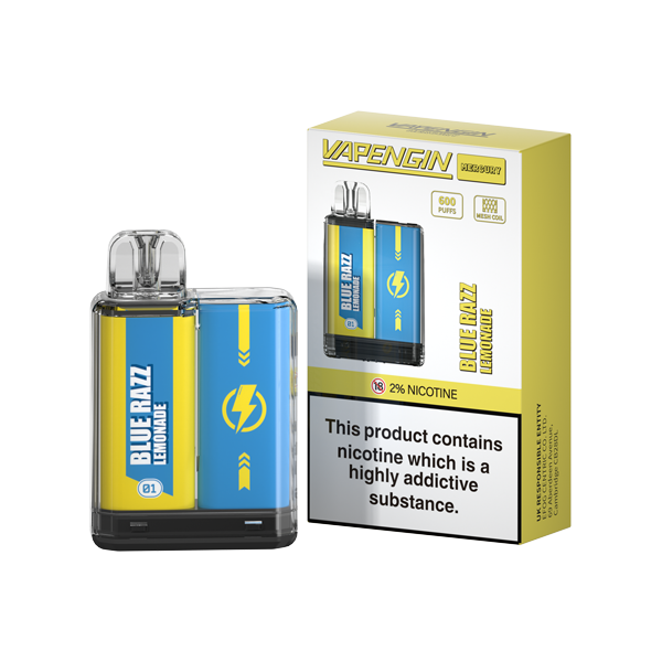 Vapengin Mercury 20mg Disposable Vape 600 Puffs