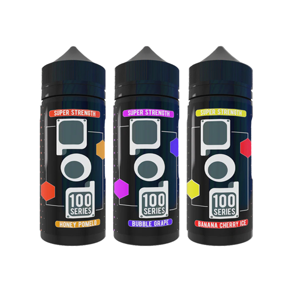 Pod 100 Series 100ml 0mg Shortfill Vape Juice [50VG/50PG]