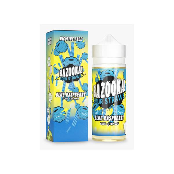 Bazooka Sour Straws 0mg 100ml Shorfill (70VG/30PG) - vape store