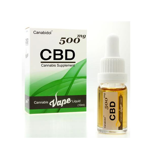 Canabidol 500mg CBD Vape Vape Juice 10ml - vape store