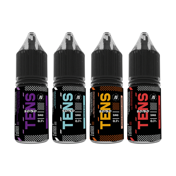 Tens 10ml 18mg Vape Juice [50VG/50PG]