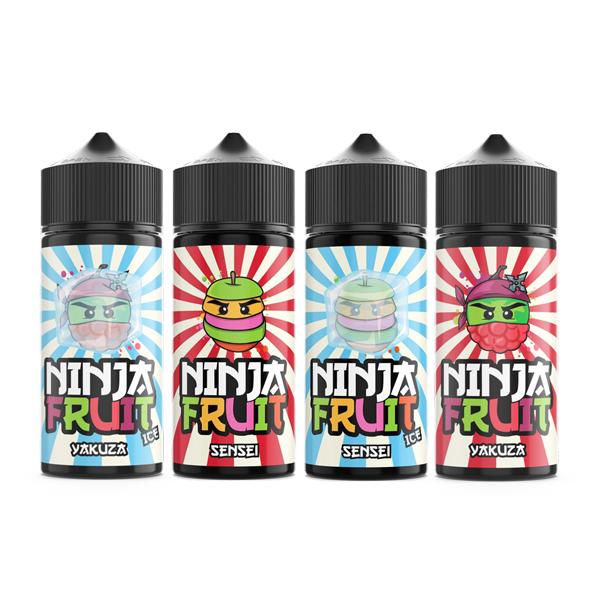 Ninja Fruit 100ml Shortfill 0mg (70VG/30PG) - vape store