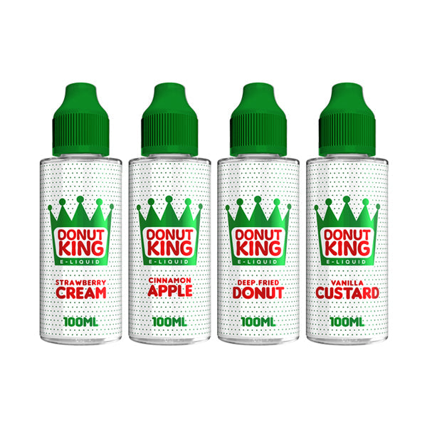 Donut King 100ml Shortfill 0mg (70VG/30PG) - vape store