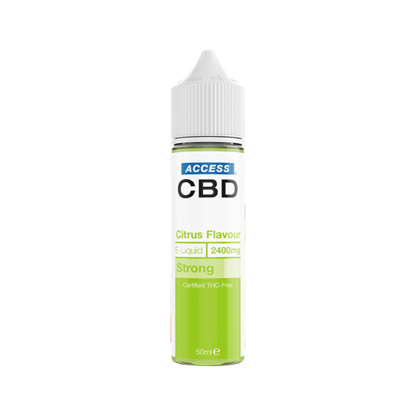 Access CBD 2400mg CBD E-liquid 50ml (60PG/40VG) - vape store