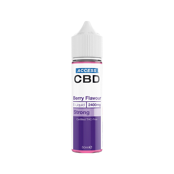 Access CBD 2400mg CBD E-liquid 50ml (60PG/40VG) - vape store