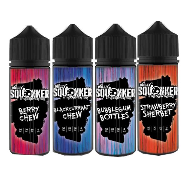 Willy Squonker and the Candy Factory 0mg 100ml Shortfill (70VG/30PG) - vape store