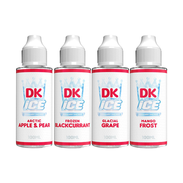 Donut King Ice 100ml 0mg Shortfill Vape Juice [70VG/30PG]