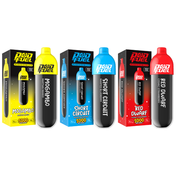 Fuel Bar Disposable Vape 5000 Puffs Zero Nicotine