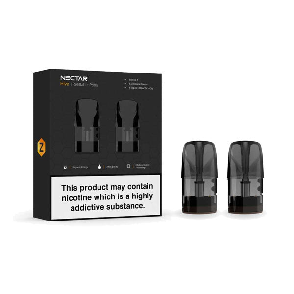 Nectar Hive Refillable Vape Pods 2pcs