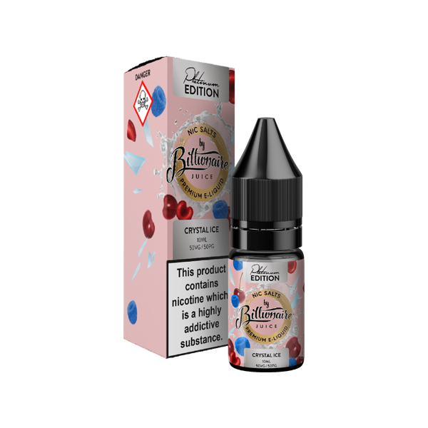 Billionaire Juice Platinum Edition 10mg Nic Salts [50VG/50PG] 10ml