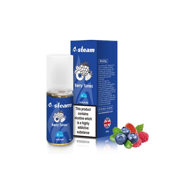 A-Steam Fruit Flavours 3MG 10ml (50VG/50PG) - vape store