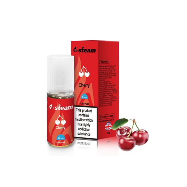 A-Steam Fruit Flavours 6MG 10ml (50VG/50PG) - vape store