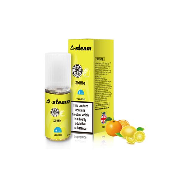 A-Steam Fruit Flavours 6MG 10ml (50VG/50PG) - vape store