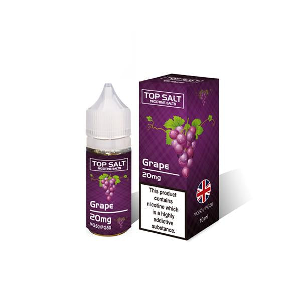 10mg Top Salt Fruit Flavour Nic Salts by A-Steam 10ml (50VG/50PG) - vape store