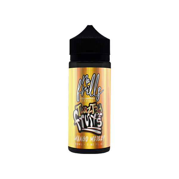 No Frills Collection Twizted Fruits 80ml Shortfill 0mg (80VG/20PG) - vape store